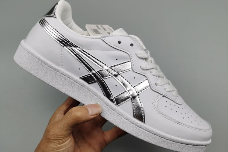 (White/ Silver) Onitsuka Tiger GSM Shoes