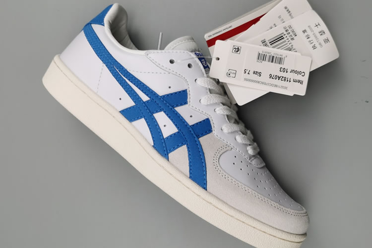 (White/ Skyblue) Onitsuka Tiger GSM Shoes - Click Image to Close