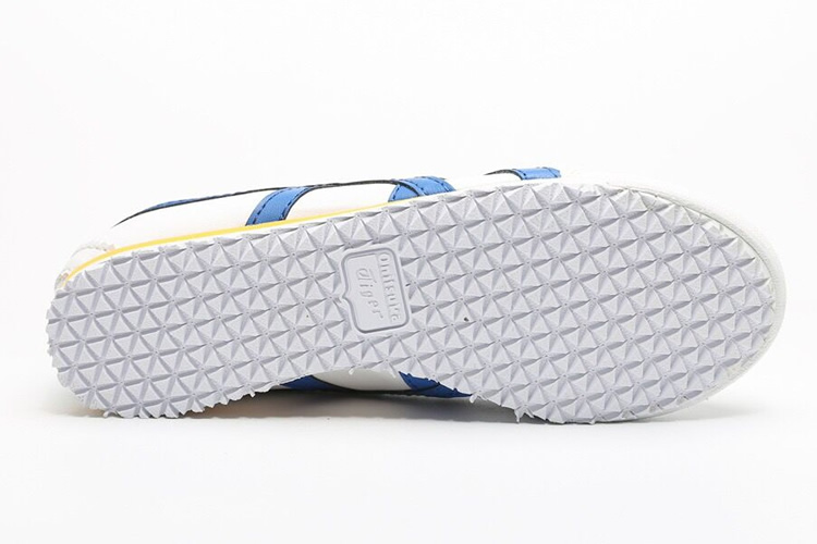 (White/ Blue/ Yellow) Mexico 66 PS Big Kid Shoes - Click Image to Close