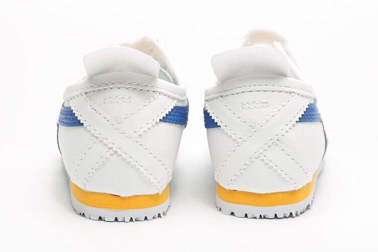 (White/ Blue/ Yellow) Mexico 66 PS Big Kid Shoes