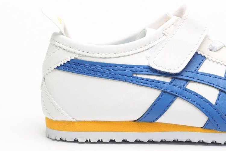 (White/ Blue/ Yellow) Mexico 66 PS Big Kid Shoes