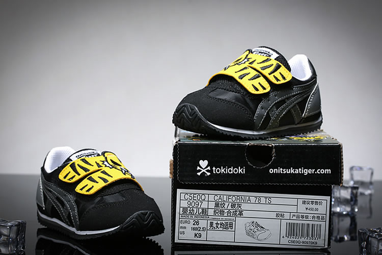 (Black/ Carbon) California 78 TS Little Kid's Shoes