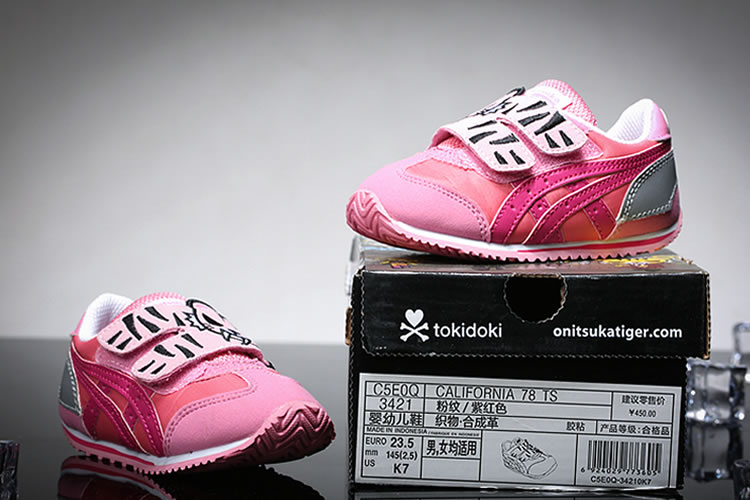 onitsuka tiger kids pink