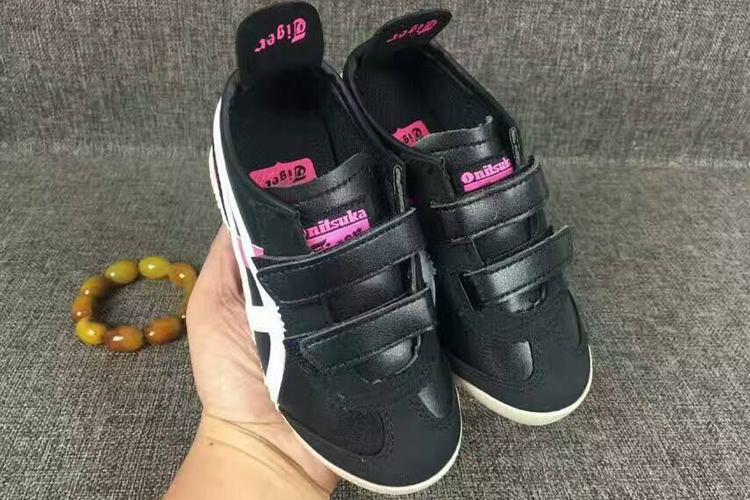 (Black/ White/ Pink) Mexico 66 BAJA PS Big Kid's Shoes - Click Image to Close