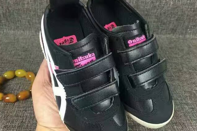 (Black/ White/ Pink) Mexico 66 BAJA PS Big Kid's Shoes - Click Image to Close