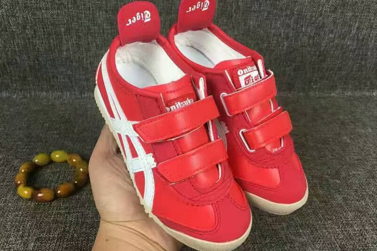 (Red/ White) Mexico 66 BAJA PS Big Kid's Shoes - Click Image to Close