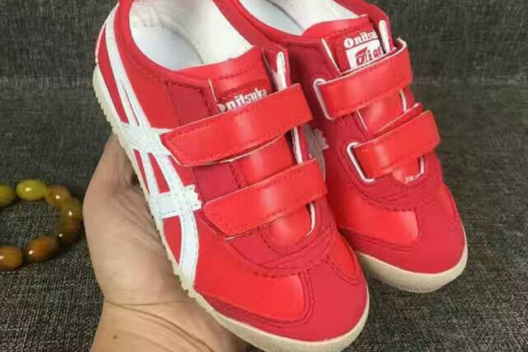 (Red/ White) Mexico 66 BAJA PS Big Kid's Shoes - Click Image to Close