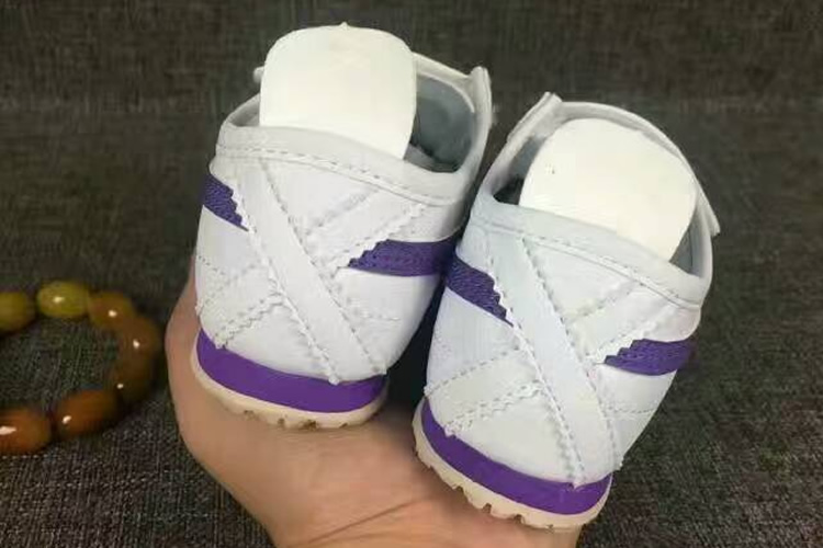 (White/ Purple) Mexico 66 BAJA PS Big Kid's Shoes - Click Image to Close