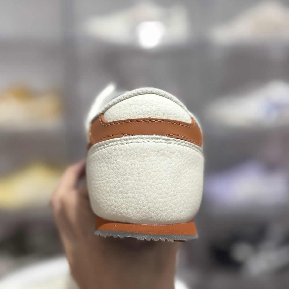 (Cream/ Rust Orange) Machu Racer Shoes
