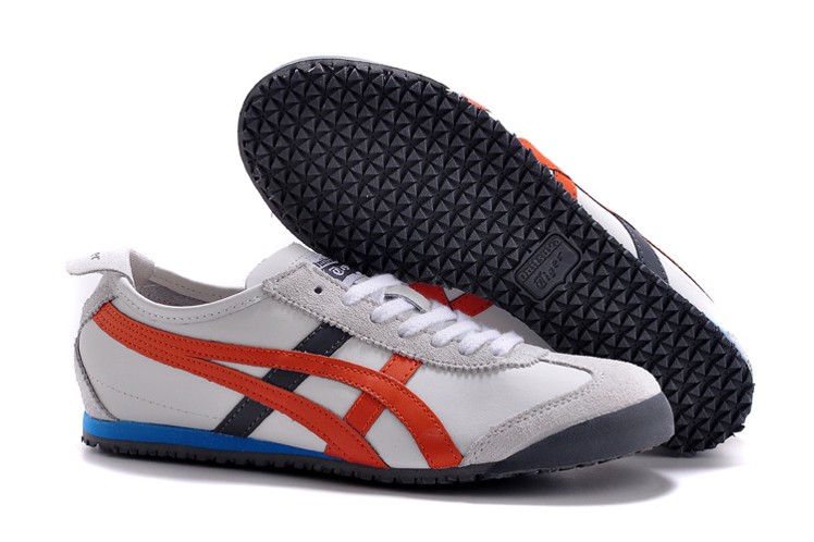 Onitsuka Tiger mexico 66 (White/ Orange/ Grey) Shoes [HL202-3391 ...