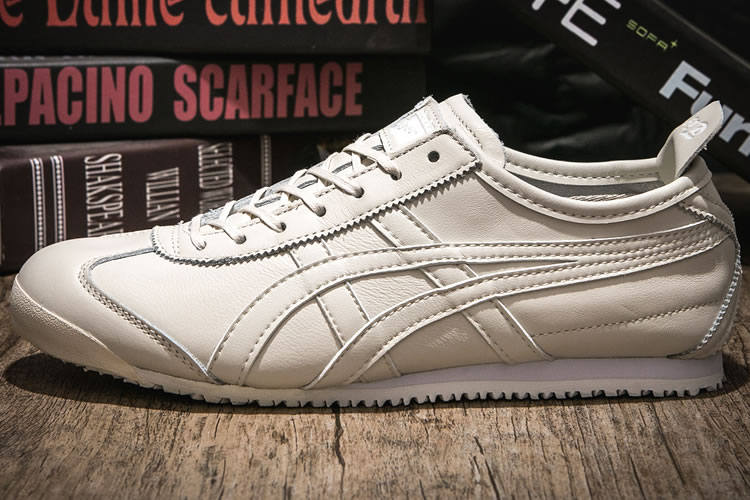 (Cream/ Cream) Onitsuka Tiger Mexico 66 New Shoes - Click Image to Close