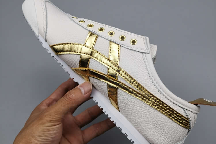 (White/ Gold) Mexico 66 New Shoes