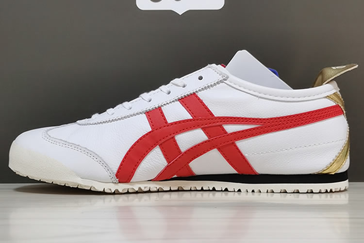 (White/ Classic Red) Onitsuka Tiger Mexico 66 Shoes