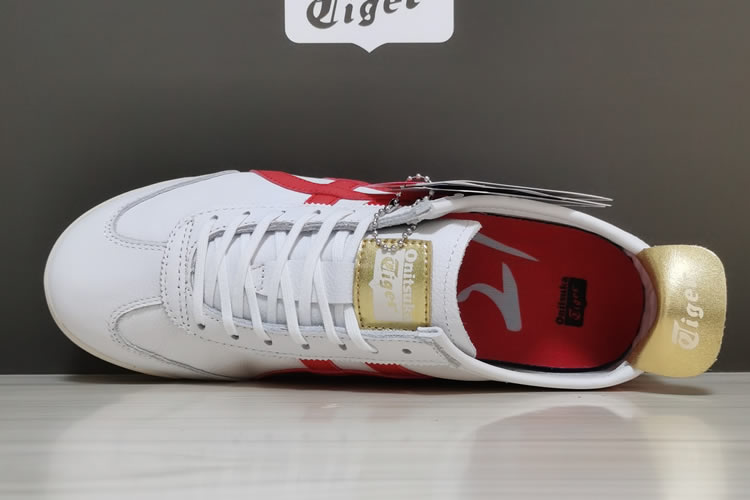 (White/ Classic Red) Onitsuka Tiger Mexico 66 Shoes