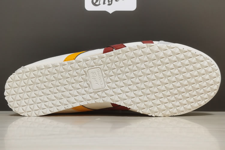 (White/ Burgundy/ Yellow) Mexico 66 Shoes