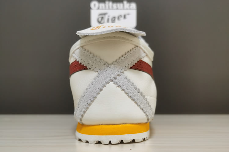 (White/ Burgundy/ Yellow) Mexico 66 Shoes