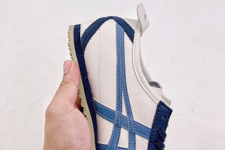 Onitsuka Tiger Mexico 66 (White/ Blue/ DK Blue) Shoes