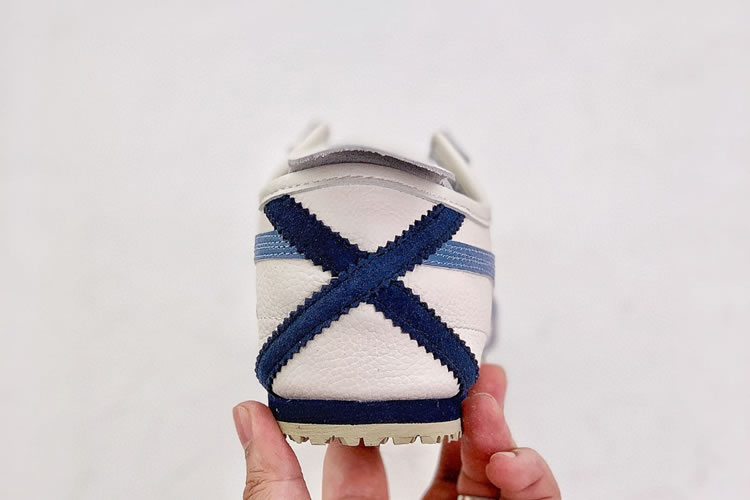 Onitsuka Tiger Mexico 66 (White/ Blue/ DK Blue) Shoes