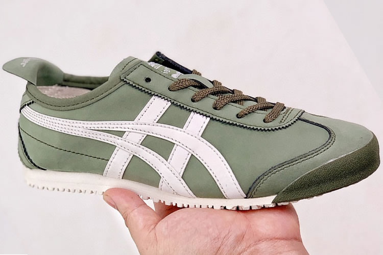 (Army Green/ White) Onitsuka Tiger Mexico 66 Shoes