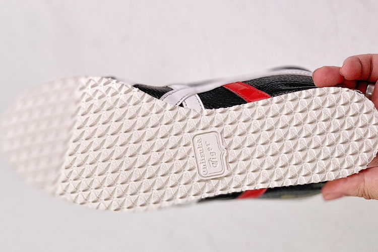 (Black/ White/ Red) Onitsuka Tiger Mexico 66 Shoes