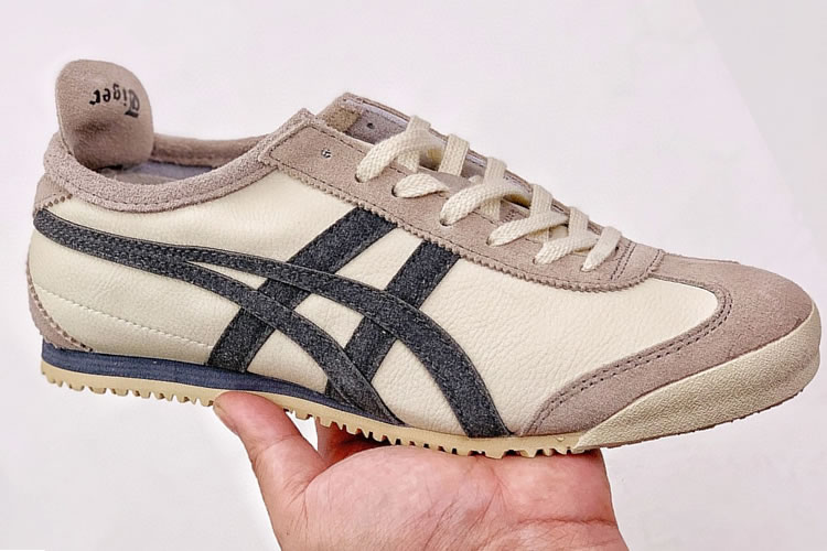 (Plicated Milky/ Grey) Onitsuka Tiger Mexico 66 VIN Women Shoes