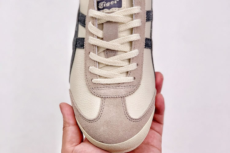 (Plicated Milky/ Grey) Onitsuka Tiger Mexico 66 VIN Women Shoes