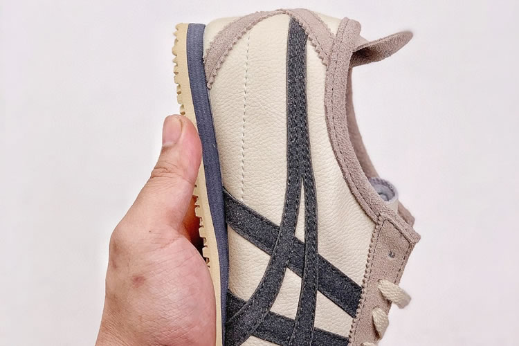 (Plicated Milky/ Grey) Onitsuka Tiger Mexico 66 VIN Women Shoes