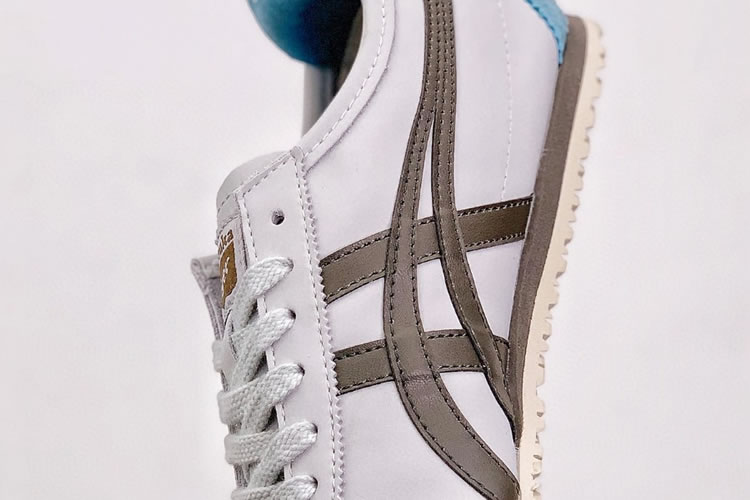 (White/ Brown) Onitsuka Tiger Mexico 66 Shoes