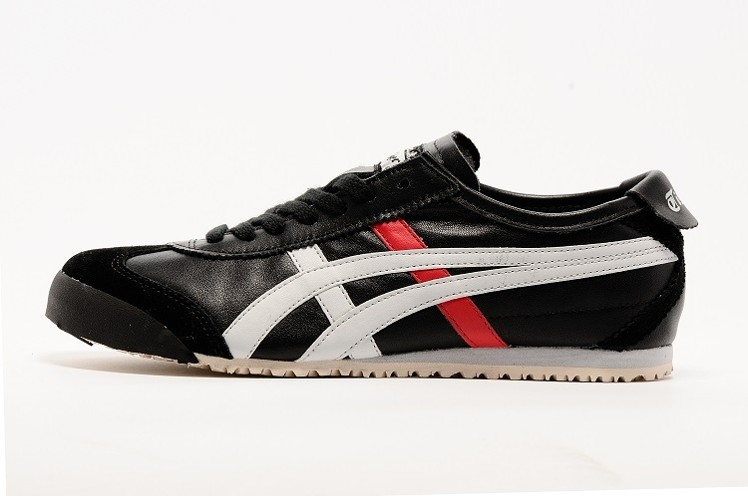 (Black/ White/ Red) Onitsuka Tiger Mexico 66 Shoes