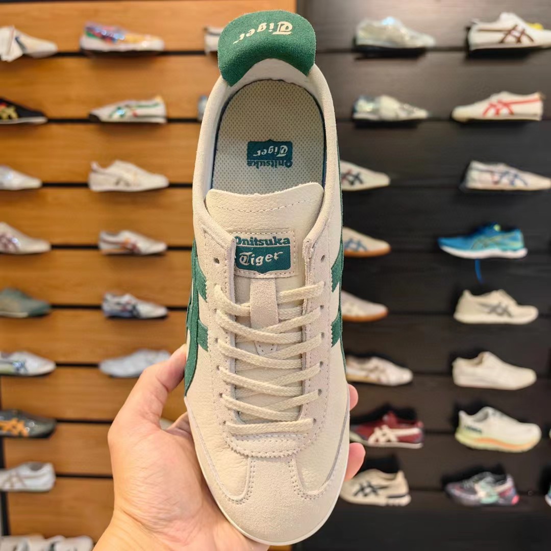 (Cream/ Green) Mexico 66 VIN Sneakers