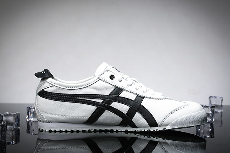 (White/ Black) Onitsuka Tiger Mexico 66 Women Shoes