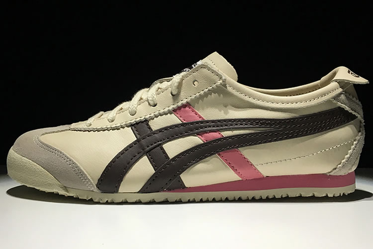 (Beige/ Brown/ Pink) Onitsuka Tiger Mexico 66 Women Shoes