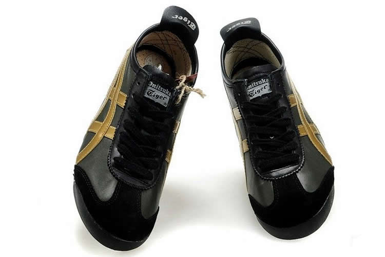 Onitsuka Tiger Mexico 66 (Black/ Gold) Shoes [HL202-1207] : Onitsuka Tiger