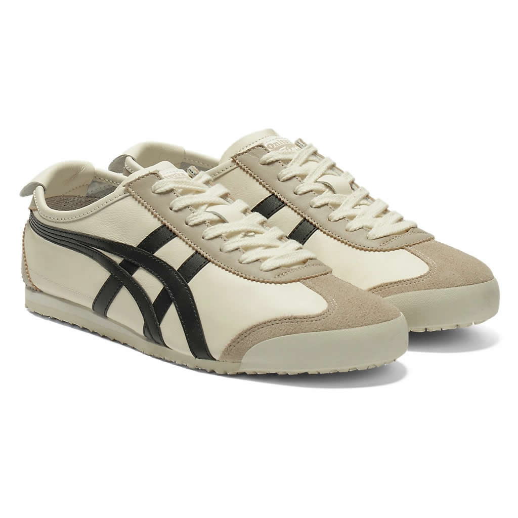 (Ivory/ Black) Mexico 66 Shoes