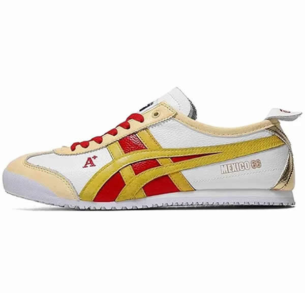 (White/ Yelow/ Red) Mexico 66 (First Element) Shoes