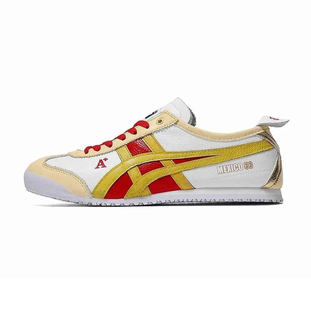 (White/ Yelow/ Red) Mexico 66 (First Element) Shoes