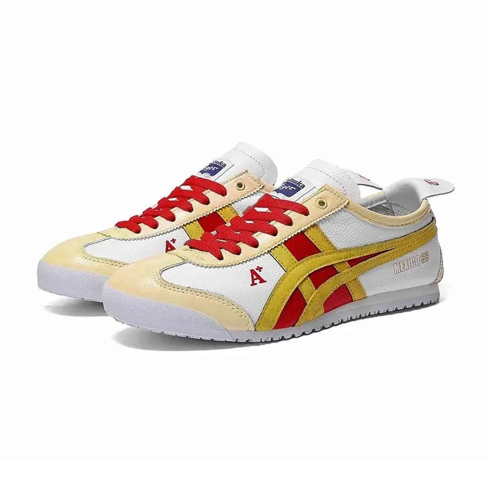 (White/ Yelow/ Red) Mexico 66 (First Element) Shoes