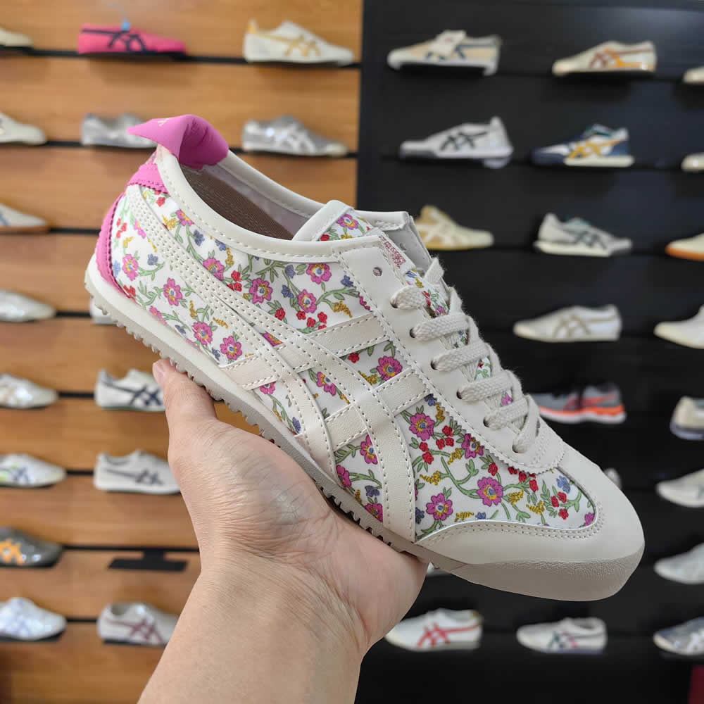 (Floral / Cream) Mexico 66 Shoes