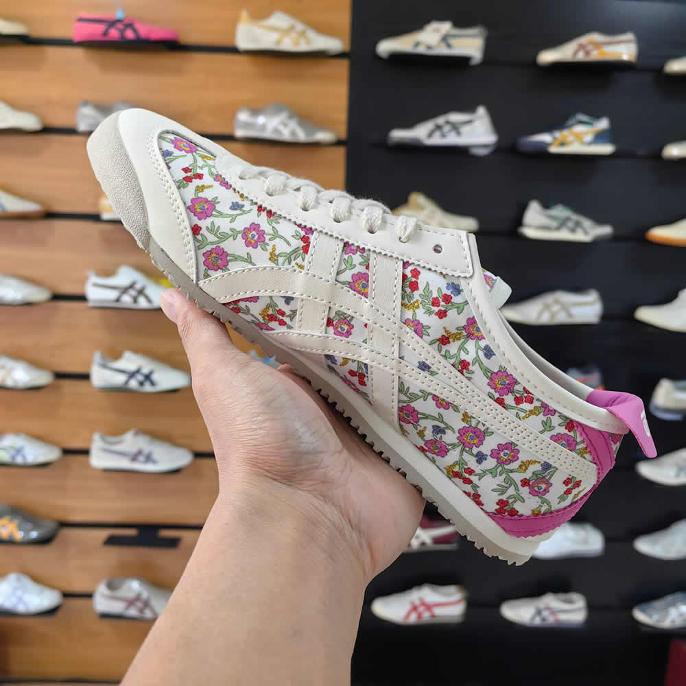 (Floral / Cream) Mexico 66 Shoes
