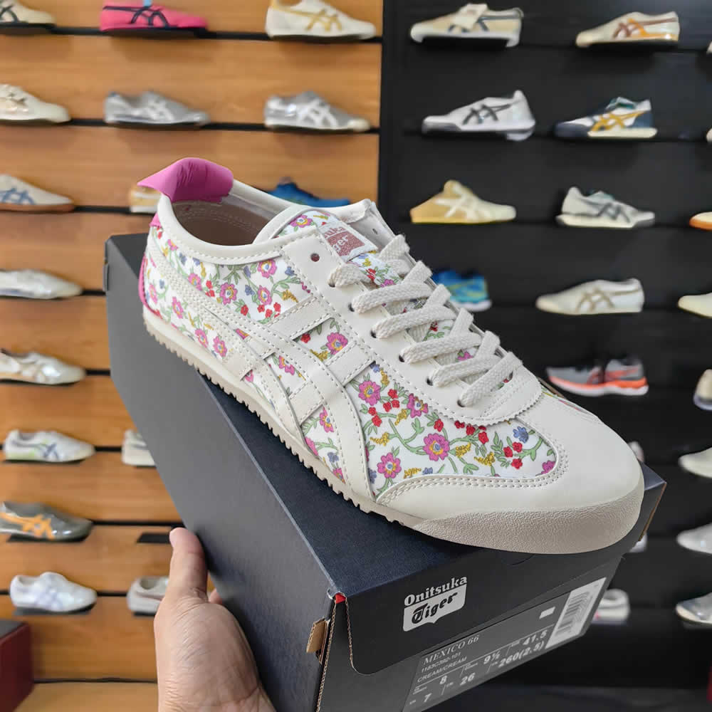 (Floral / Cream) Mexico 66 Shoes
