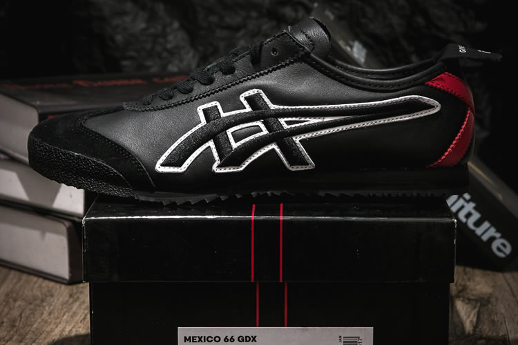 Onitsuka Tiger Mexico 66 GDX Givenchy Black Shoes - Click Image to Close