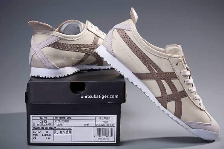 (Ivory/ Taupe) Onitsuka Tiger Mexico 66 Shoes