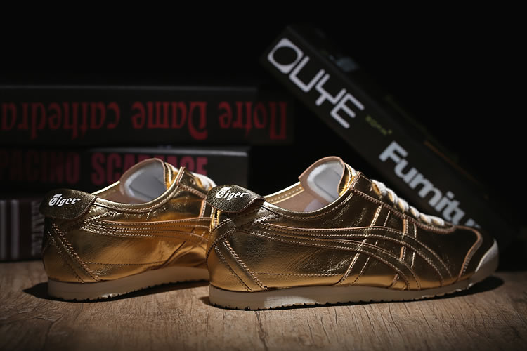 (All Gold) Onitsuka Tiger Mexico 66 New Shoes