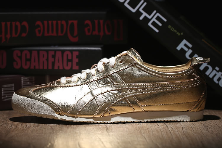 (All Gold) Onitsuka Tiger Mexico 66 New Shoes