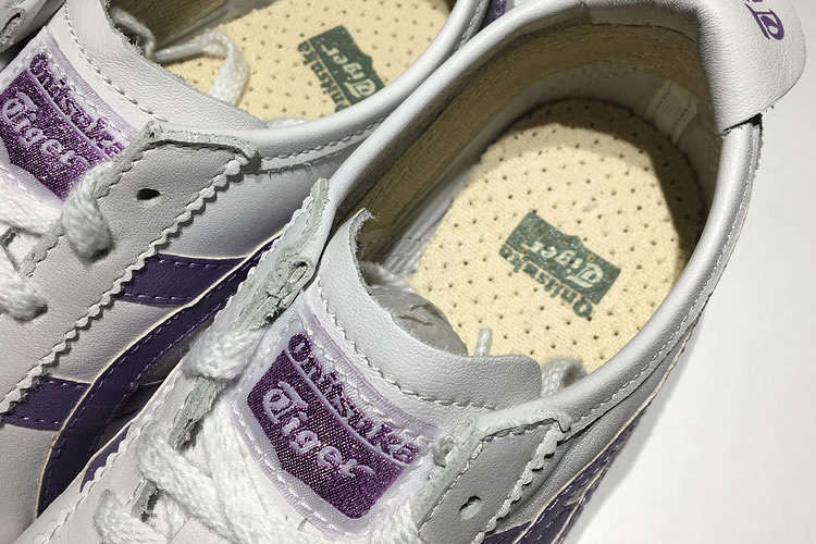 (Cream/ Violet Storm) Mexico 66 Vintage Womens Sneakers - Click Image to Close