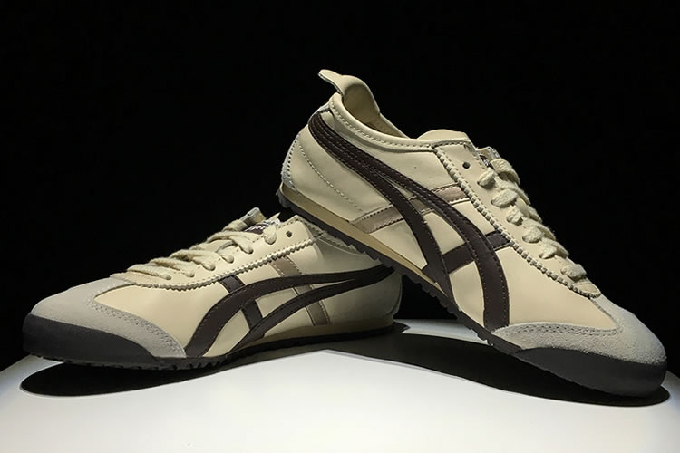 Onitsuka Tiger Mexico 66 (Beige/ Brown/ Gold) Shoes - Click Image to Close