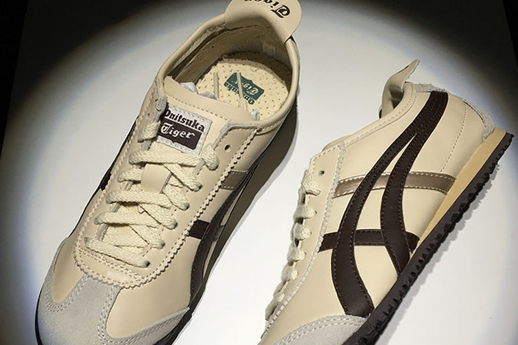 Onitsuka Tiger Mexico 66 (Beige/ Brown/ Gold) Shoes - Click Image to Close