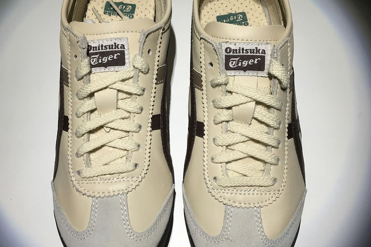 Onitsuka Tiger Mexico 66 (Beige/ Brown/ Gold) Shoes - Click Image to Close