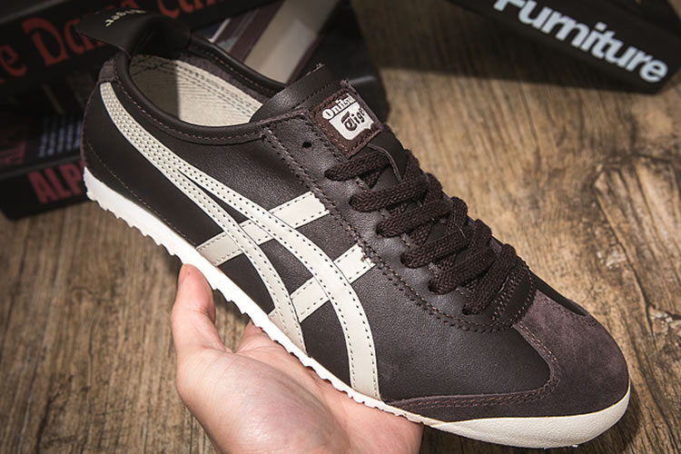 (Brown/ Beige) Onitsuka Tiger Mexico 66 Shoes [THL202-8989] - USD110.00 ...