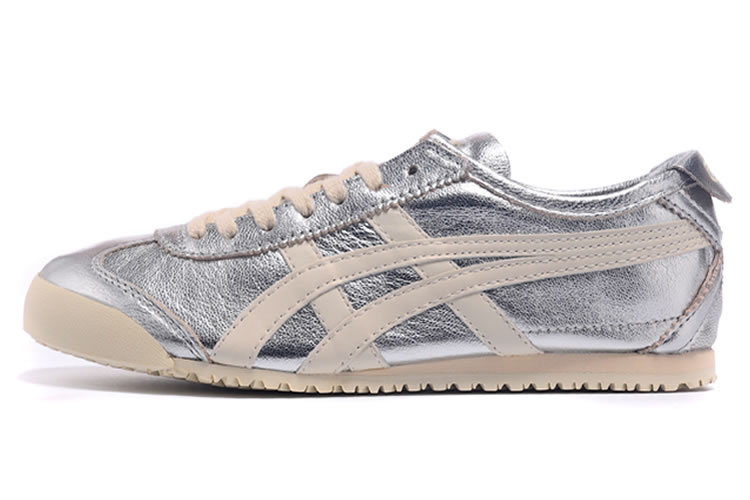 (Silver/ Beige) Onitsuka Tiger Mexico 66 New Shoes [THL7C2-9399 ...